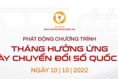 Chào mừng Ngày Chuyển đổi số quốc gia 10/10