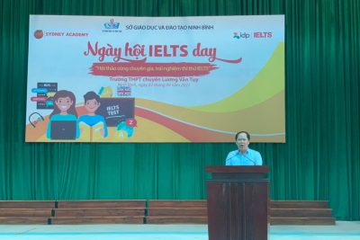 Học sinh tỉnh Ninh Bình tham gia Ngày hội IELTS DAY