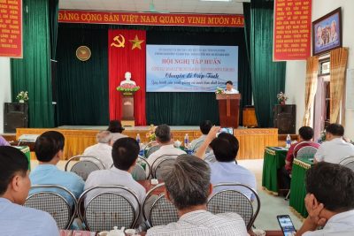 TẬP HUẤN CÁN BỘ QUẢN LÝ TRUNG TÂM HỌC TẬP CỘNG ĐỒNG HUYỆN KIM SƠN