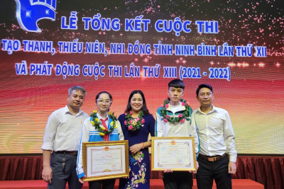 Trường THCS Lê Hồng Phong, TP Ninh Bình đạt thành tích cao trong Cuộc thi “Sáng tạo Thanh, Thiếu niên và Nhi đồng”