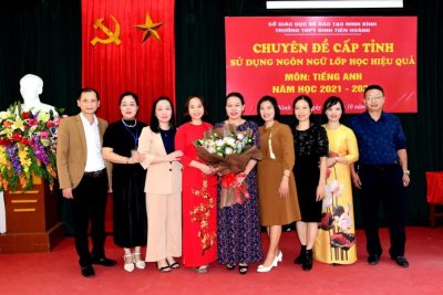 Nâng cao chất lượng dạy và học Tiếng Anh thông qua các hoạt động chuyên đề tại các trường THPT