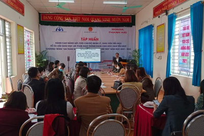 Bồi dưỡng sử dụng Bộ Tài liệu “Giáo dục an toàn giao thông dành cho học sinh tiểu học”