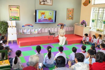 Chuyên đề “Tiết đọc Tiếng Anh trong thư viện” trường tiểu học