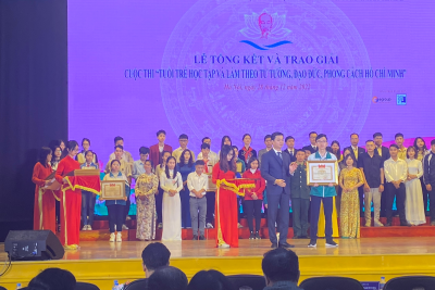 Tổng kết và trao giải Cuộc thi “Tuổi trẻ học tập và làm theo tư tưởng, đạo đức, phong cách Hồ Chí Minh” năm 2022