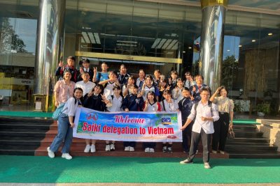 Đoàn học sinh THPT thành phố Saiki, tỉnh Oita, Nhật Bản sang tham quan, giao lưu, trao đổi học tập tại tỉnh Ninh Bình