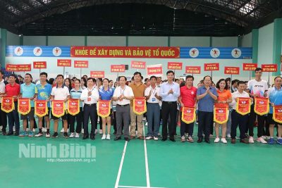 Sở Giáo dục và Đào tạo tổ chức thành công Giải Thể thao cán bộ, giáo viên, nhân viên ngành Giáo dục tỉnh Ninh Bình lần thứ XVII, năm 2023