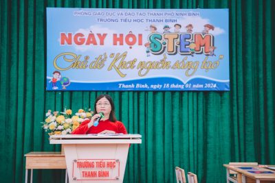 Trường Tiểu học Thanh Bình tổ chức Ngày hội STEM