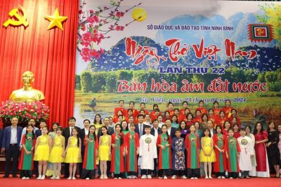Sở Giáo dục và Đào tạo tổ chức thành công Ngày thơ Việt Nam lần thứ XXII, Xuân Giáp Thìn 2024
