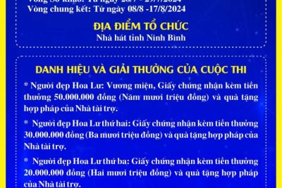 Tham gia Cuộc thi “Người đẹp Hoa Lư” năm 2024
