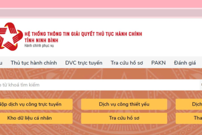 Công bố Danh mục thủ tục hành chính bị bãi bỏ trong lĩnh vực giáo dục và đào tạo thuộc hệ thống giáo dục quốc dân thuộc thẩm quyền giải quyết của Sở Giáo dục và Đào tạo, UBND cấp huyện trên địa bàn tỉnh Ninh Bình