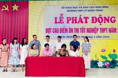 LỄ PHÁT ĐỘNG ĐỢT CAO ĐIỂM ÔN THI TỐT NGHIỆP NĂM 2026