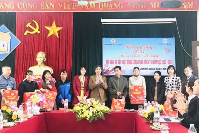 Tổ chức Tết Sum vầy – Xuân Yêu Thương cho cán bộ, nhà giáo, người lao động và học sinh có hoàn cảnh khó khăn tỉnh Ninh Bình