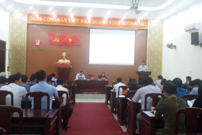 Hội nghị thường kỳ trưởng phòng GD&ĐT, giám đốc trung tâm GDNN-GDTX, thủ trưởng đơn vị trực thuộc Sở lần thứ ba, năm học 2020-2021