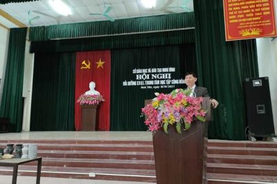 Bồi dưỡng cán bộ quản lý Trung tâm học tập huyện Hoa Lư