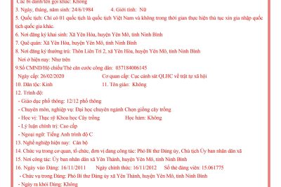 ĐƠN VỊ BẦU CỬ SỐ 10