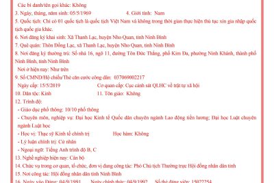 ĐƠN VỊ BẦU CỬ SỐ 4