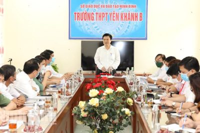 Ban Chỉ đạo cấp Quốc gia kiểm tra công tác chuẩn bị Kỳ thi tốt nghiệp THPT tại Ninh Bình