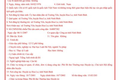 ĐƠN VỊ BẦU CỬ SỐ 8