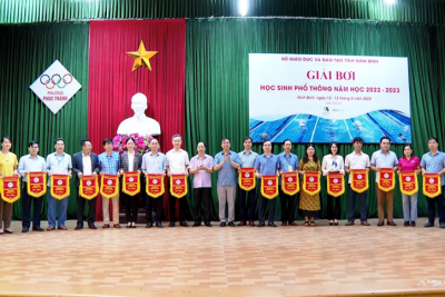 Sở Giáo dục và Đào tạo tổ chức thành công Giải Bơi học sinh phổ thông tỉnh Ninh Bình năm học 2022-2023