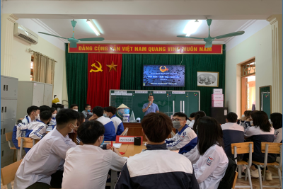 Trung tâm GDNN-GDTX huyện Gia Viễn tổ chức thành công chuyên đề môn Toán