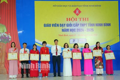 Bế mạc Hội thi giáo viên dạy giỏi cấp THPT tỉnh năm học 2024-2025