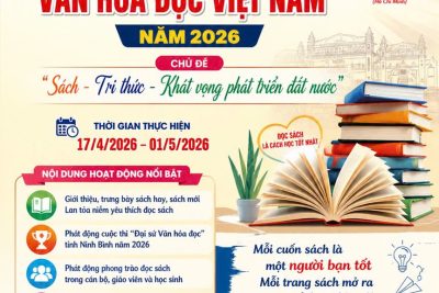 TRƯỜNG THPT LÝ NHÂN TÔNG TRIỂN KHAI KẾ HOẠCH TỔ CHỨC CÁC HOẠT ĐỘNG HƯỞNG ỨNG NGÀY SÁCH VÀ VĂN HÓA ĐỌC VIỆT NAM NĂM 2026